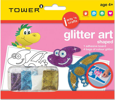 Glitter Art (Tower) - Dinosaur