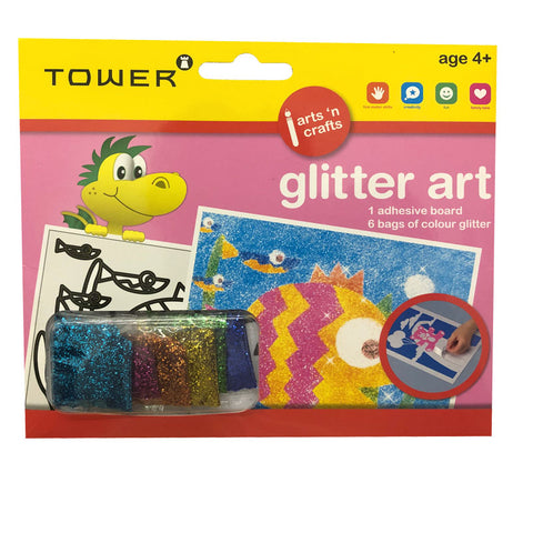Glitter Art (Tower) - Fish