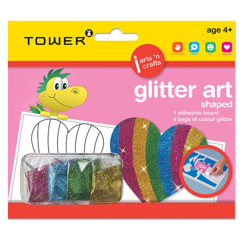 Glitter Art (Tower) - Heart