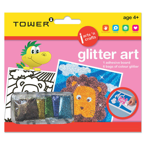 Glitter Art (Tower) - Lion