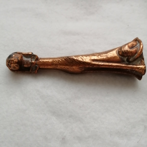 Abstract Dog 'Copper' Figurine