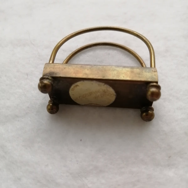 Brass Wine Rack, Miniature