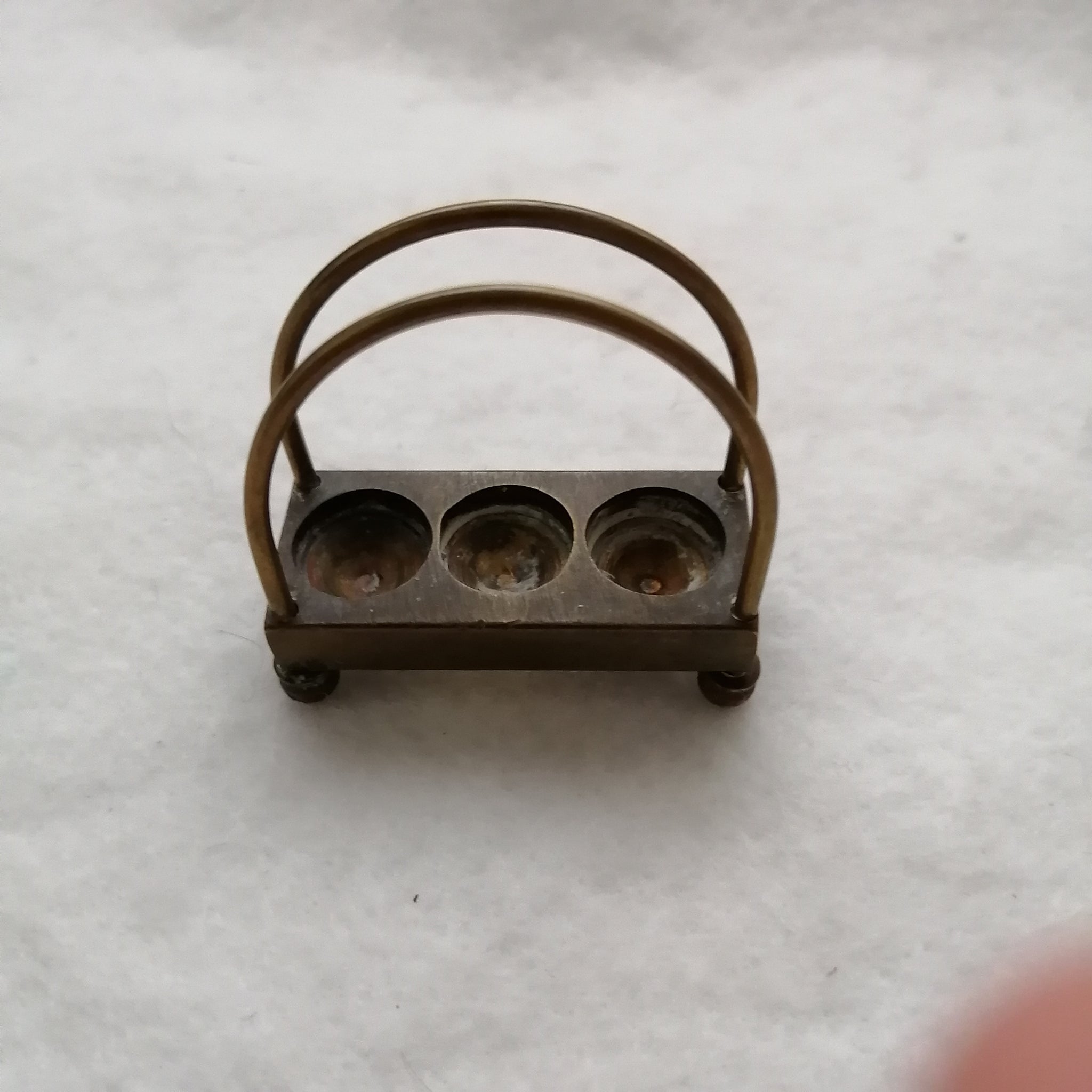 Brass Wine Rack, Miniature