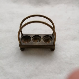 Brass Wine Rack, Miniature