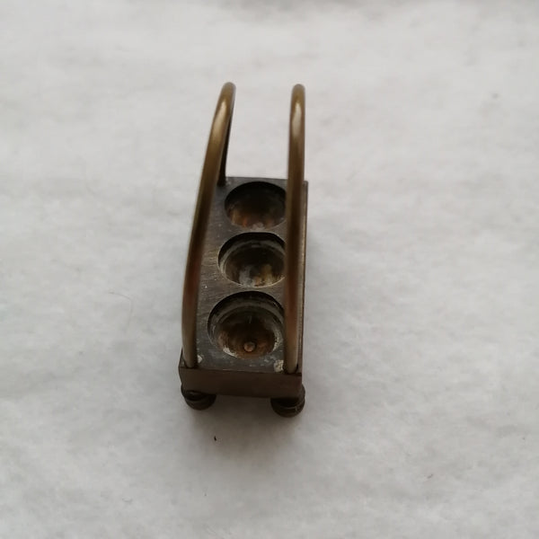 Brass Wine Rack, Miniature