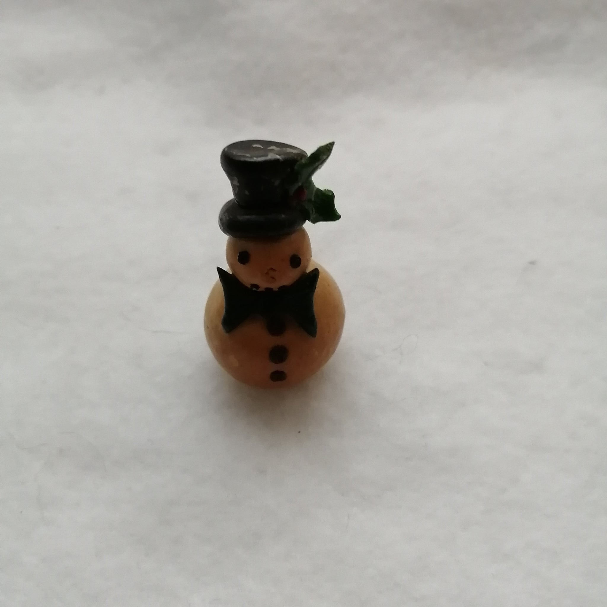 Wooden 'Snowman', Miniature