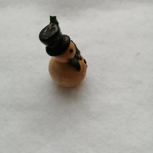 Wooden 'Snowman', Miniature