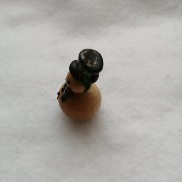 Wooden 'Snowman', Miniature