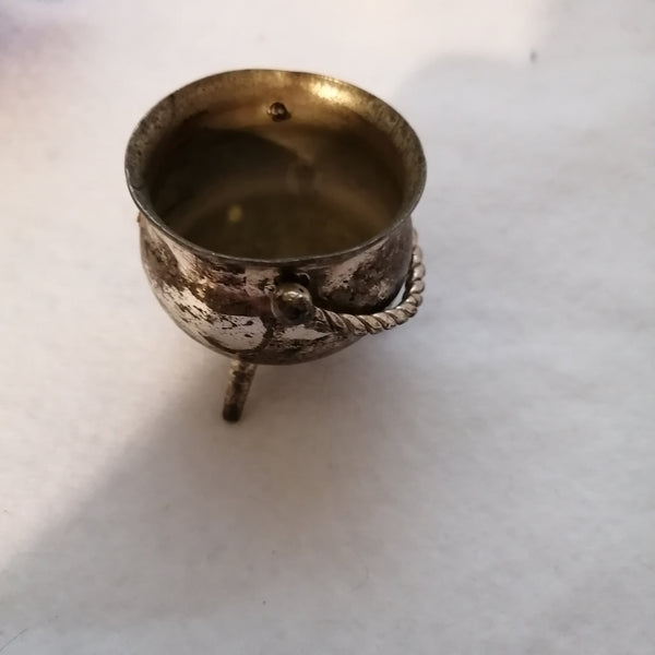 Metal Cauldron, Miniature, suitable for Printer's Tray