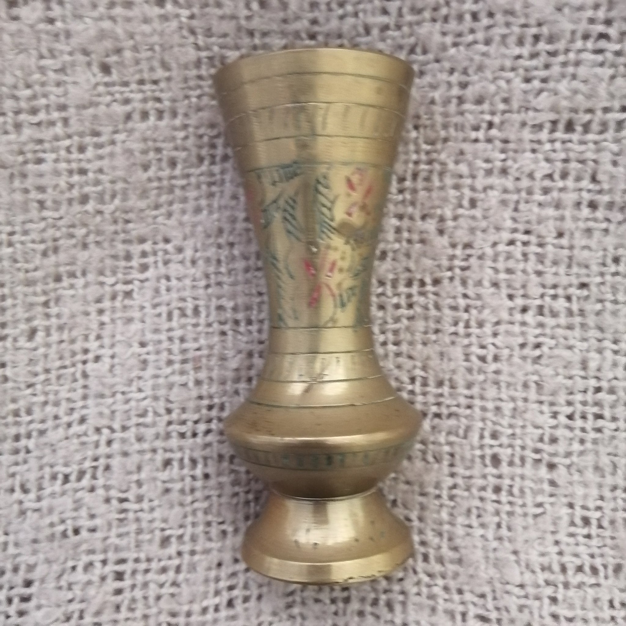 Brass Vase Engraved (Miniature, suitable for printer's tray)