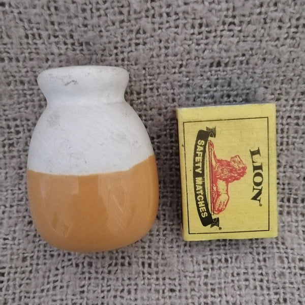 Clay Honey Jar with Stopper - Glazed (Miniature, suitable for printer's tray)