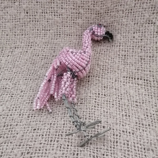 Beaded Flamingo (Small)