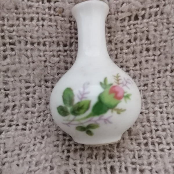 Pretty Floral White Vase (Miniature, suitable for printer's tray)