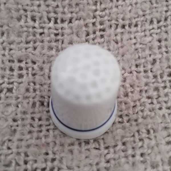 Thimble (like Delft, suitable for Printer's Tray)