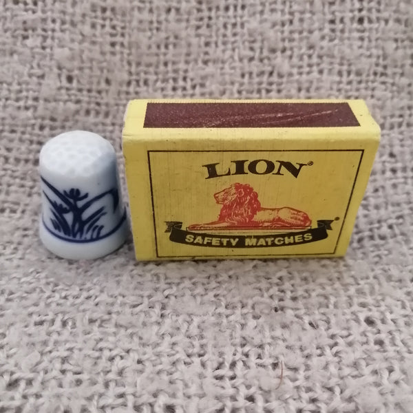 Thimble (like Delft, suitable for Printer's Tray)
