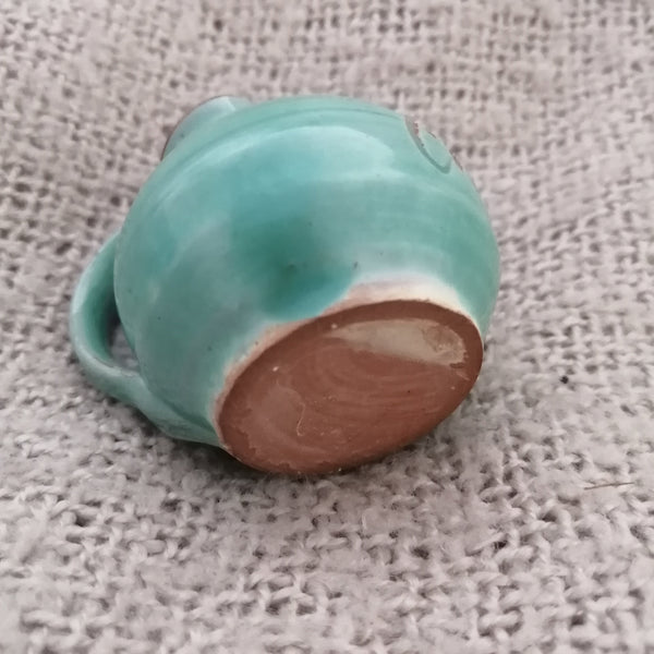 Teal Handmade Jug (Cheddar) (Miniature, suitable for printer's tray)