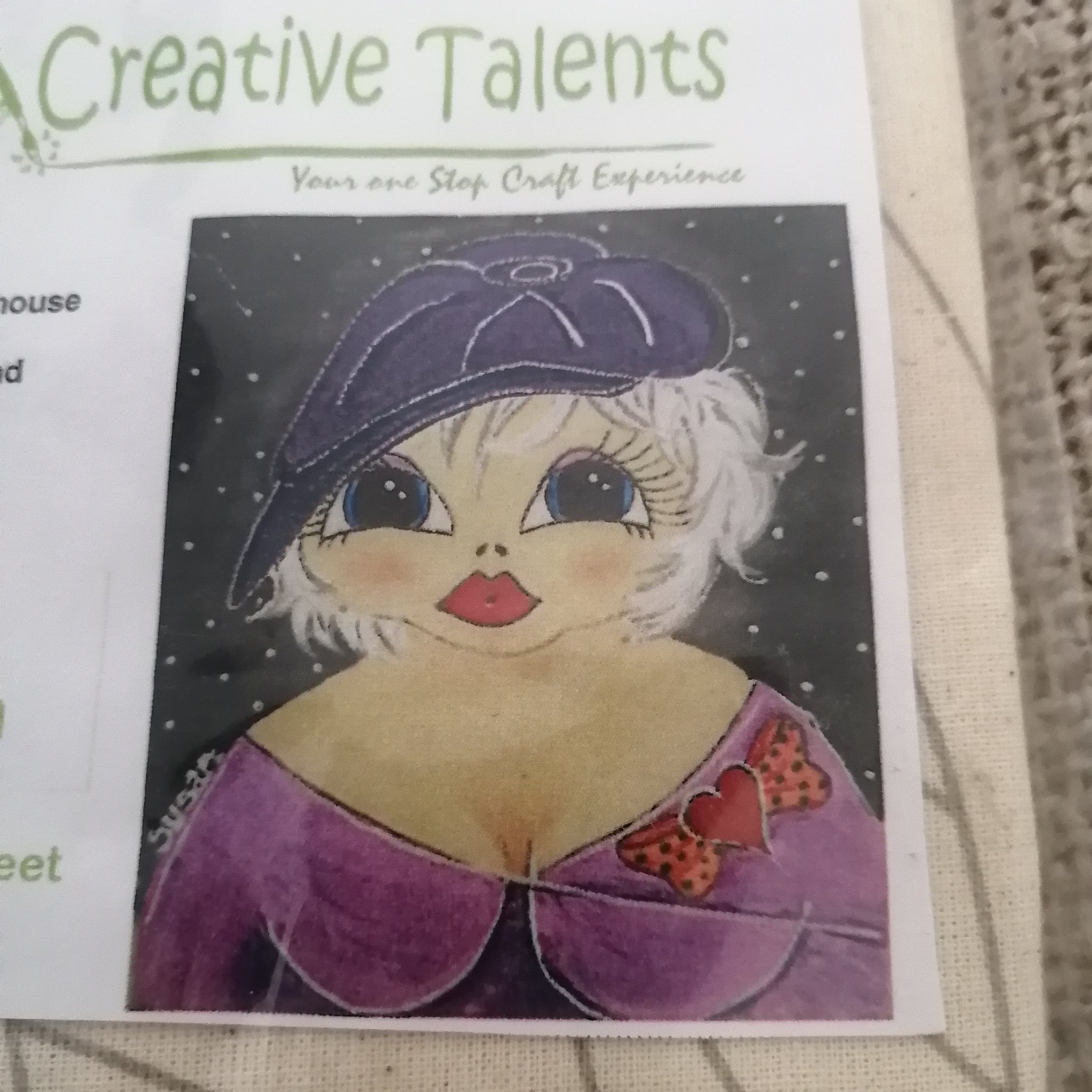 Pillow | Cushion Cover Fabric Painting