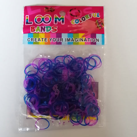 Loom Bands: Blue and Purple