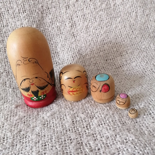 Painted Russian Dolls (5 layers)