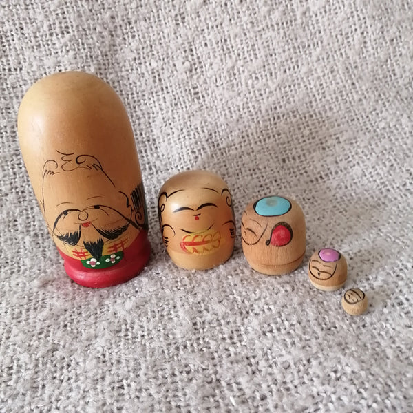 Painted Russian Dolls (5 layers)