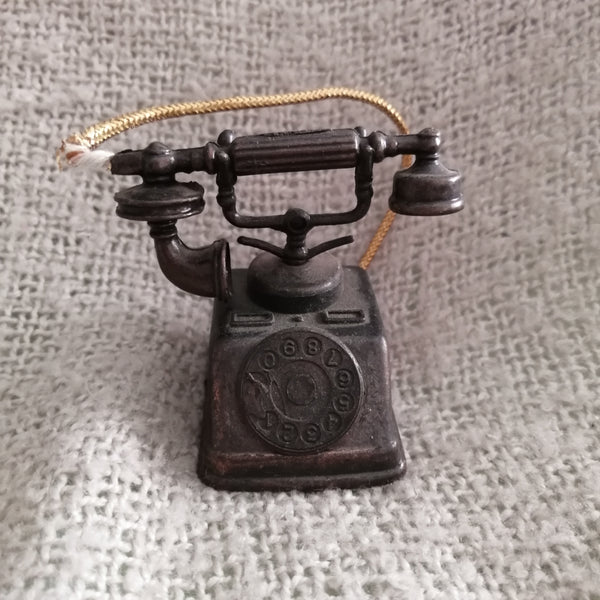 Vintage Hand-held Telephone (Miniature, suitable for Printer's Tray)