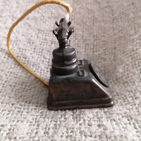 Vintage Hand-held Telephone (Miniature, suitable for Printer's Tray)