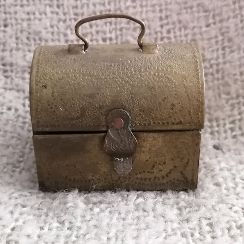 Brass Treasure Chest (Miniature, suitable for Printer's Tray)