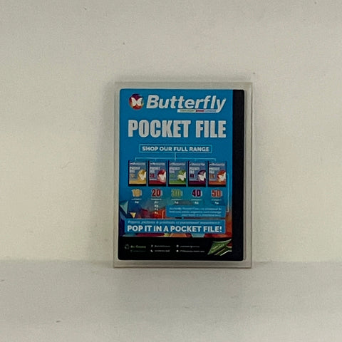 Checkers Mini  "Butterfly Pocket File 20 Pocket A4 Display Book"  Little Shop