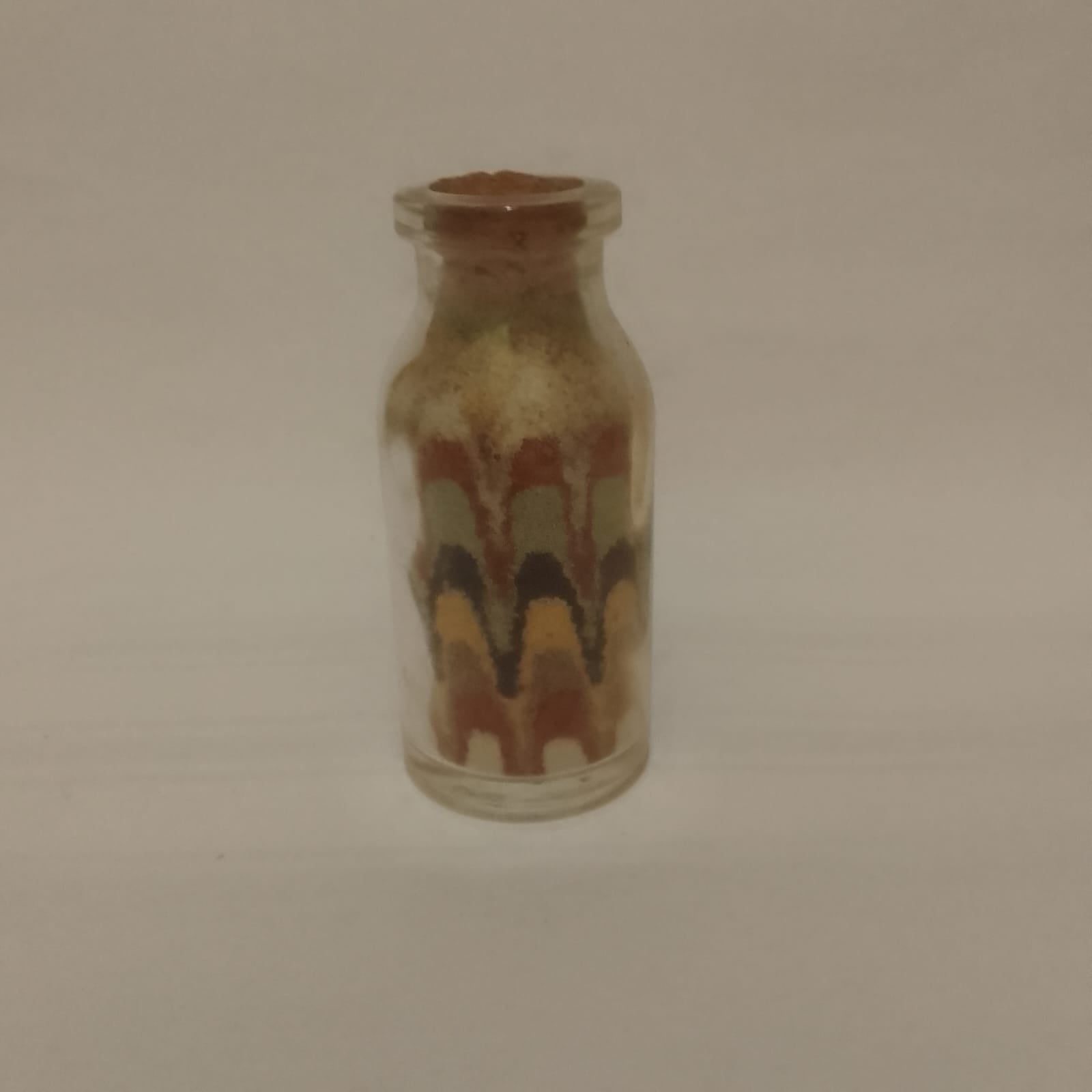 Sand Art in Glass Bottle (Miniature, suitable for printer's tray)