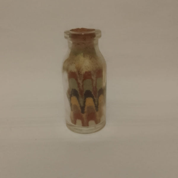 Sand Art in Glass Bottle (Miniature, suitable for printer's tray)