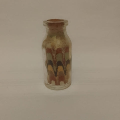Sand Art in Glass Bottle (Miniature, suitable for printer's tray)