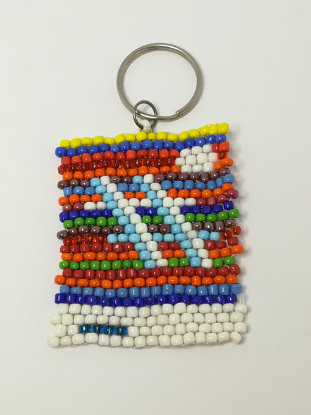 Keyring Beaded Zulu Letter