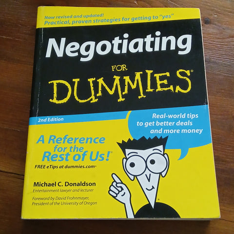 Negotiating for Dummies (Michael C, Donaldson)