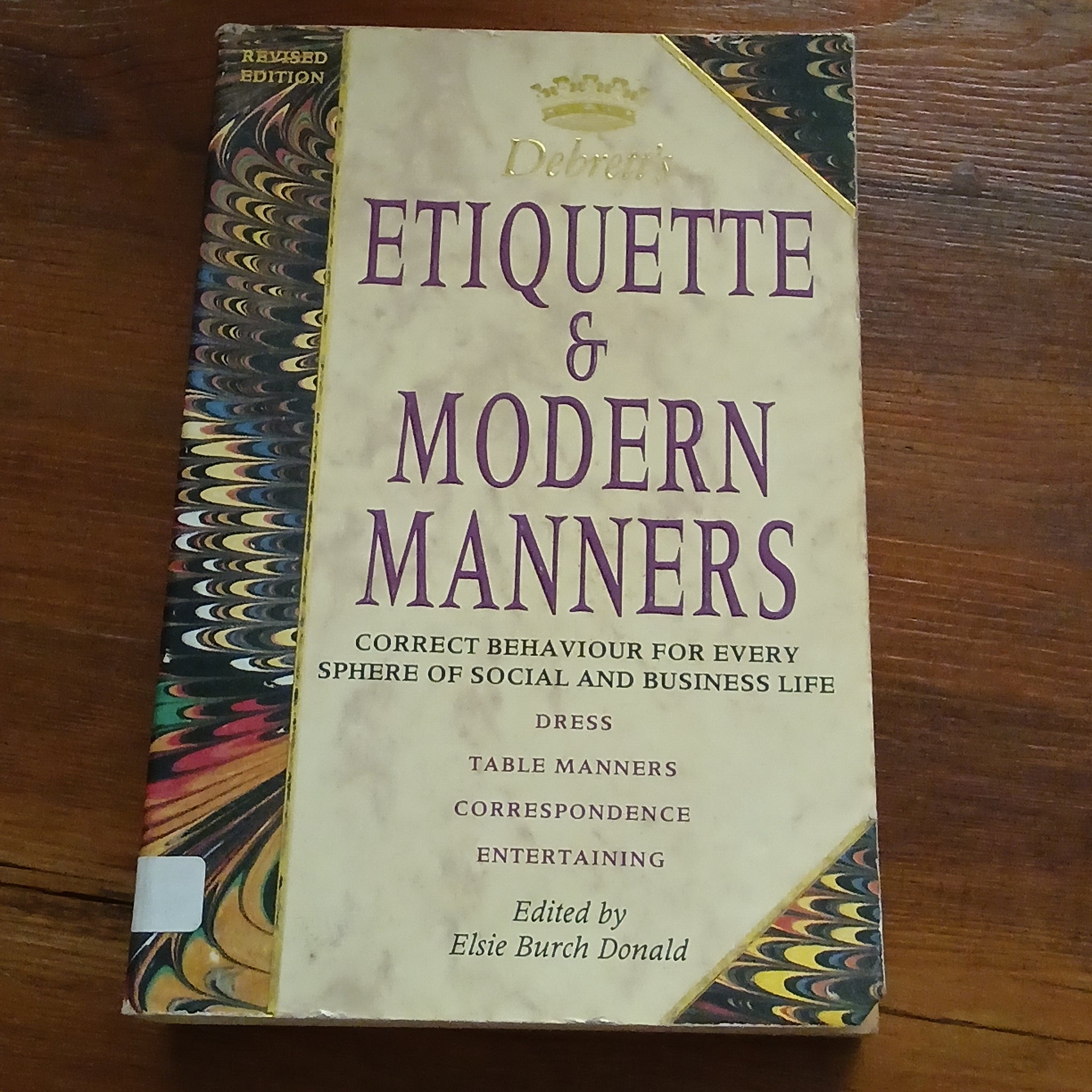 Etiquette & Modern Manners (Elsie Birch Donald)