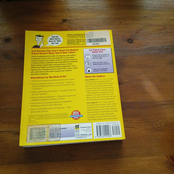 Alternative Medicine for Dummies (James Dillard & Terra Ziporyn)