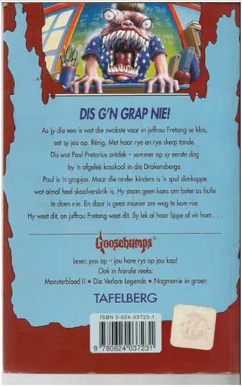 Grillers - Juffrou is 'n Monster (R.L Stine)