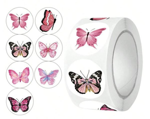 Butterly Stickers (7 Designs)