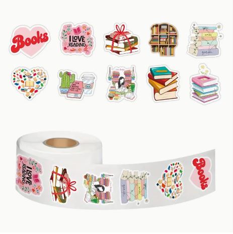 Book Lovers Vinyl Stickers (8 Designs)