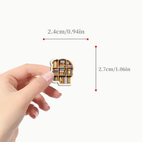 Book Lovers Vinyl Stickers (8 Designs)