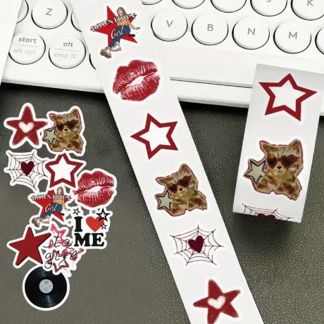 Y2K Cute Cartoon Stickers (10 Designs)