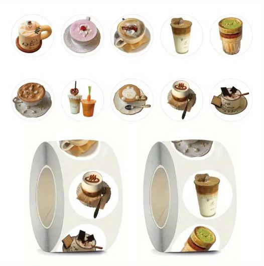 Coffee Lover Stickers (8 Designs)