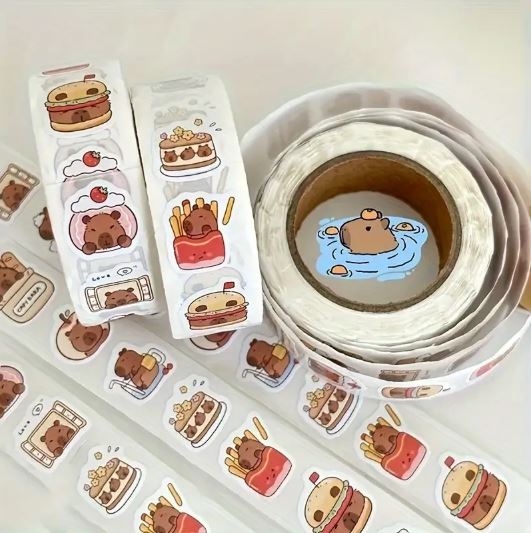 Cute Capybara Stickers
