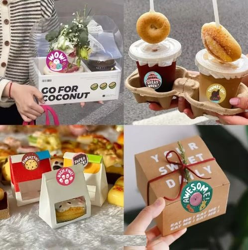Food Stickers - Cute
