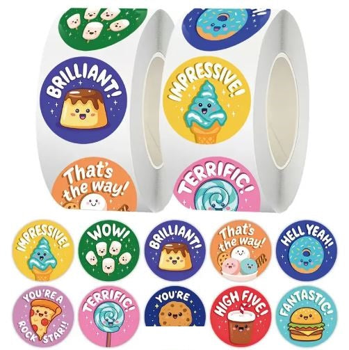 Food Stickers - Cute