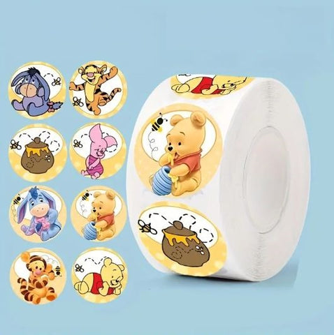 Winnie the Pooh Cartoon Sticker