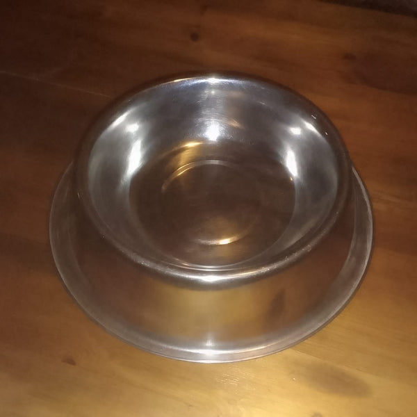 Stainless Steel Dog Bowl (20cm Diameter)