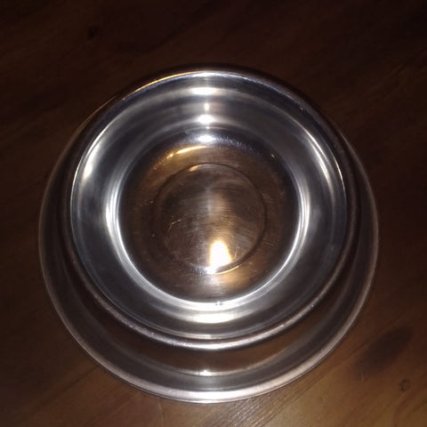 Stainless Steel Dog Bowl (20cm Diameter)