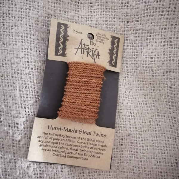 Sisal Twine (Bronze Thick)