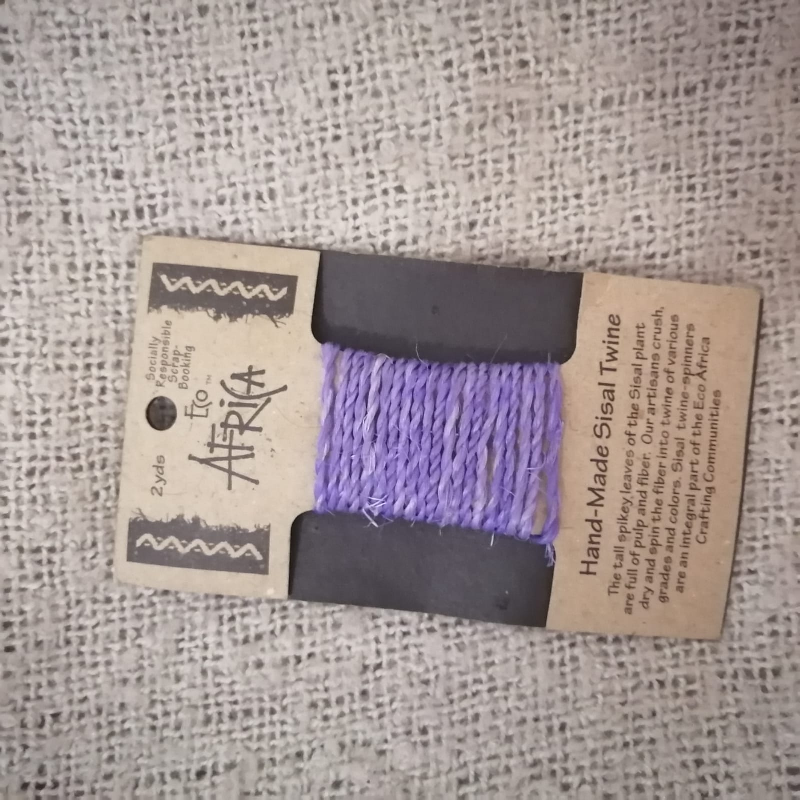 Sisal Twine (Mulberry Thick)