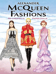 Alexander Mc Queen Fashions Re-Created in Paper Dolls (Tom Tierney)